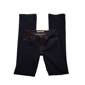 J Brand Dark Wash Mid Rise Straight Jeans